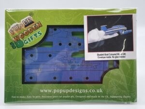Pop Up Wooden Bluebird K7 Model Kit
