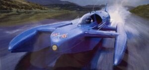 Martyn H. Leedham Limited Edition Greetings Card - "Full Power"