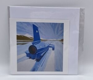 Martyn H. Leedham Limited Edition Greetings Card - "Perfect Blue"